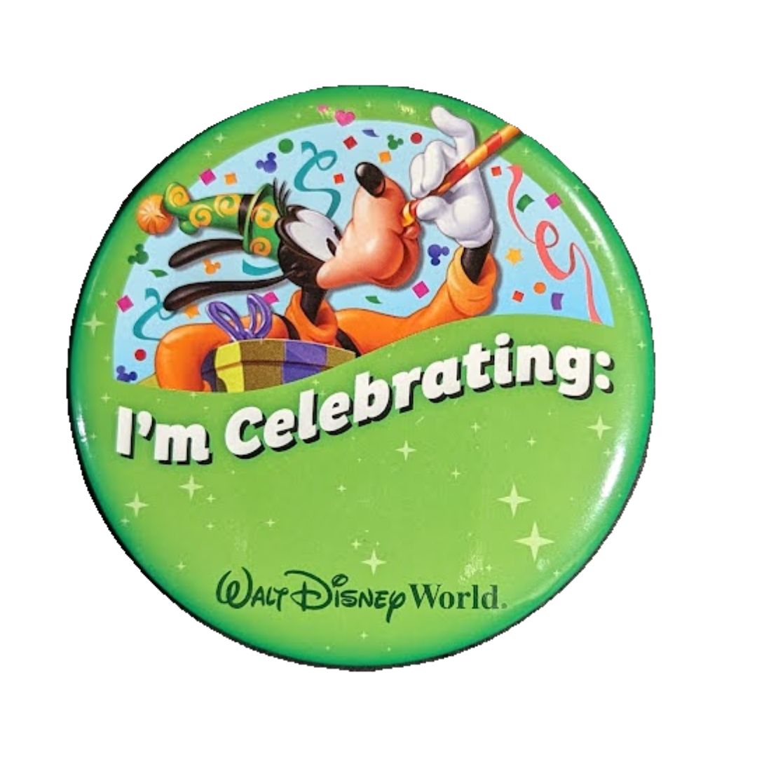 WDW Celebration Button